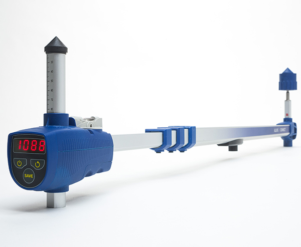 Närbild på Allvis Connect display.